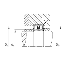 �A���L���S�� NN3072-AS-K-M-SP, ����(j��) DIN 5412-4 ��(bi��o)�ʵ���Ҫ�ߴ�, �Ƕ�λ�S��, �p�У����F�����F�� 1:12 ���ɷ��x, �����ּܣ��pС�ď����(n��i)����϶�����ƹ���